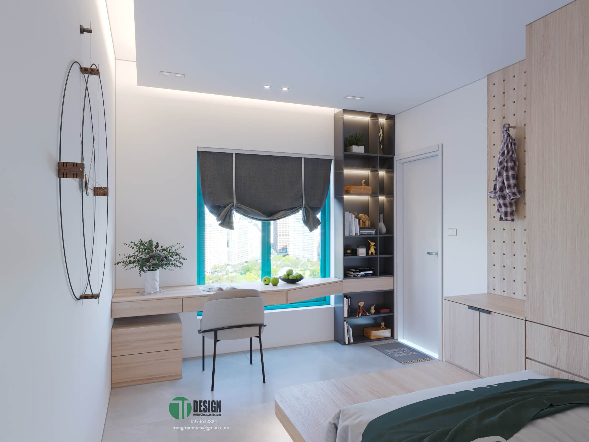 Thiết kế nội thất chung cư Sông Đà
